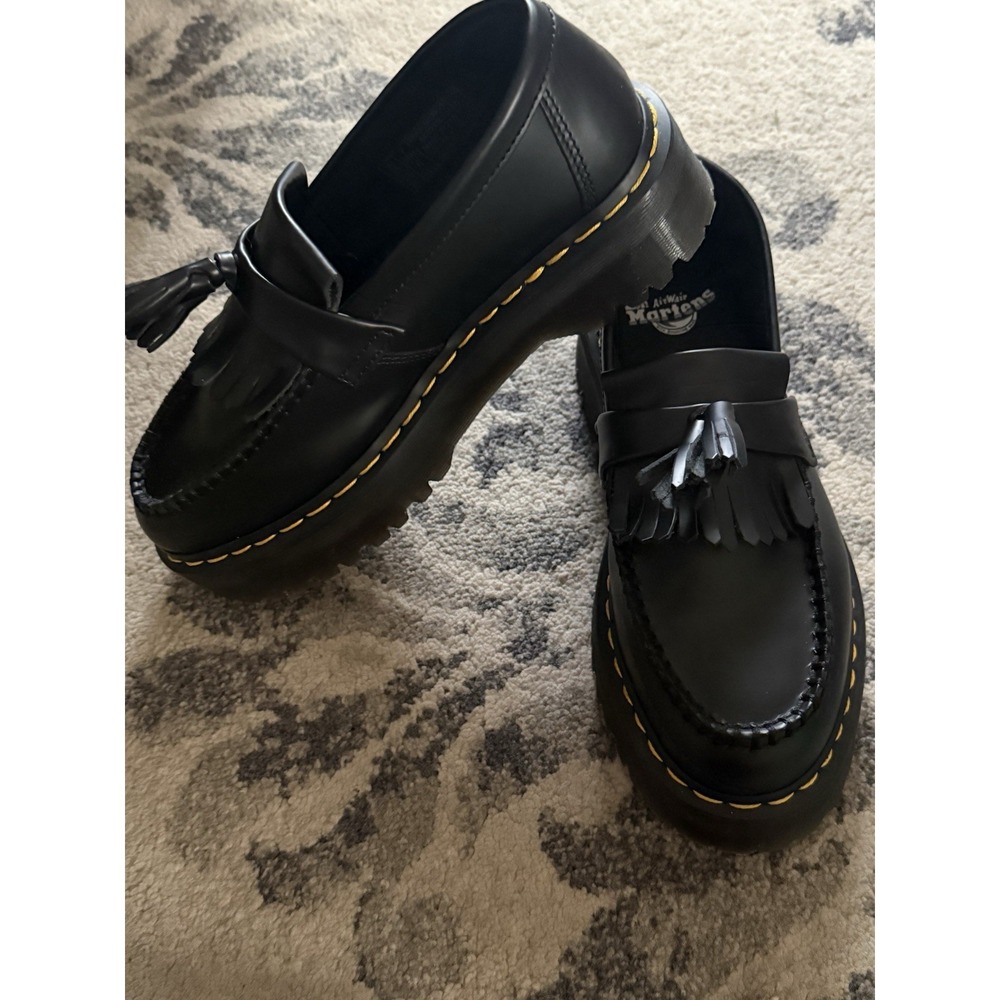 Dr Martens Doc Martens Adrian Quad Loafer Size 8L 7M US Black Leather